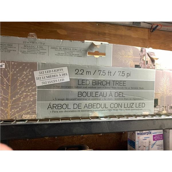 2.2 Meter LED Birch Tree 512 LED Lights