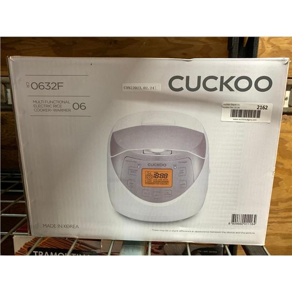Cuckoo Multi Functional Electric Rice Cooker/Warmer