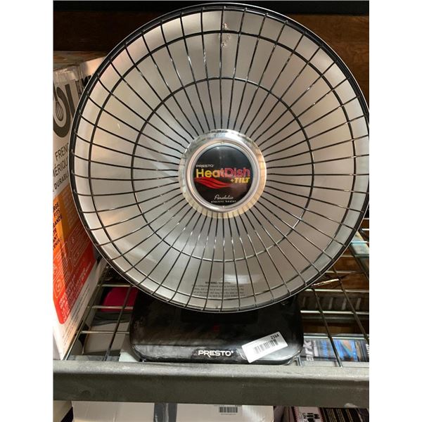 Presto Heat Dish +Tilt Electric Heater