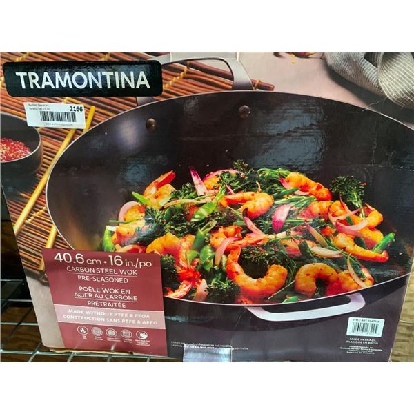 Tramontina 16" Carbon Steel Wok