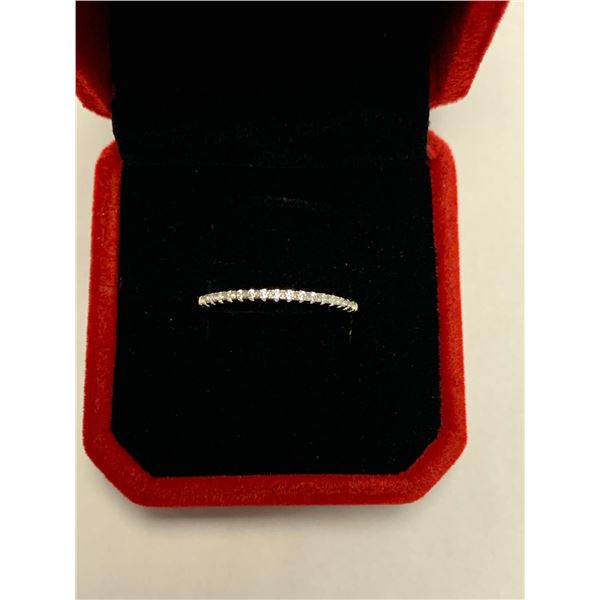 Moissanite cast design .19 Carat wedding bank with appraisal $500.00