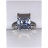 Image 3 : Vera Wang Style Princess cut 1.25 Carat Solitaire Engagement Ring