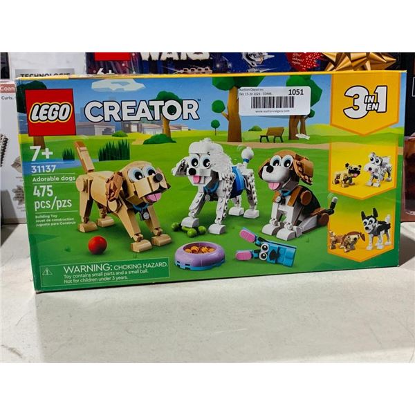 Lego Creator 31137 Adorable Dogs 475pcs 3 in1