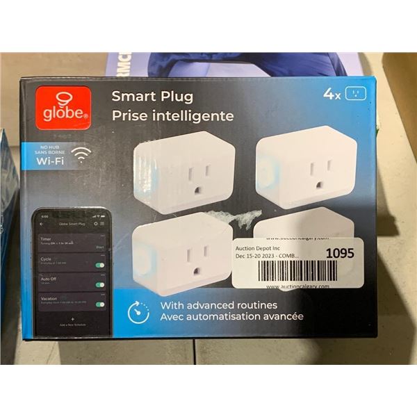 Globe Smart Plug Lot of 4