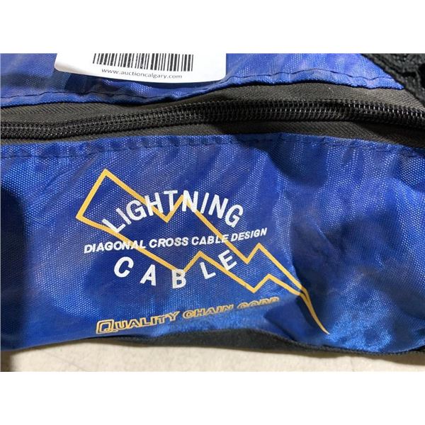 Lightning Diagonal Cross Cable Design Tire Chain Set