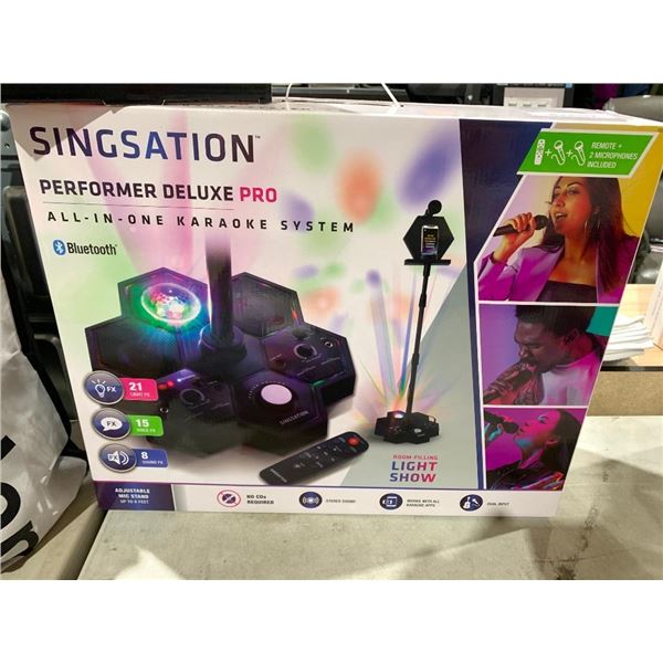 Singstation Performance Deluxe Pro All in One Karaoke System