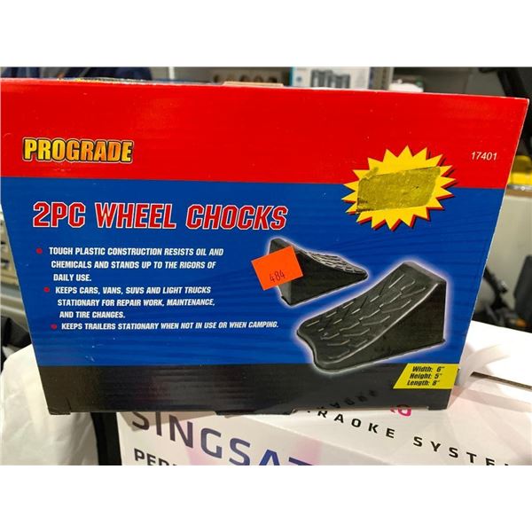 Prograde 2pc Wheel Chocks