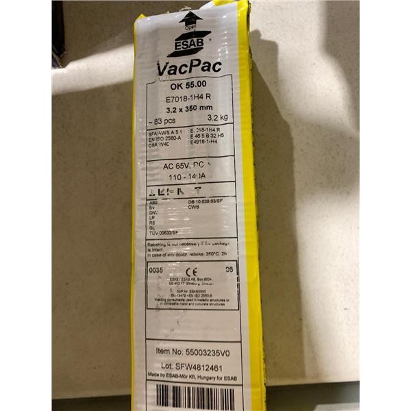 ESAB OK 55.00 Welding Electrodes E7018-1H4R (3.2kg Pack)