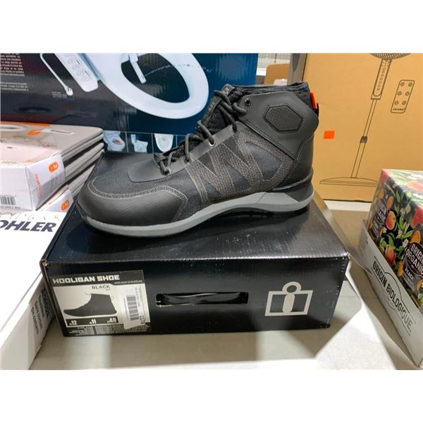 ICON Hooligan Riding Shoes Mens Size 12