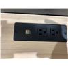 Image 3 : Cabinet With Power & USB Ports Missing 1 Drawer