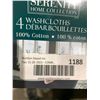 Image 3 : Serenity 4 pack of Washcloths Lot of 3