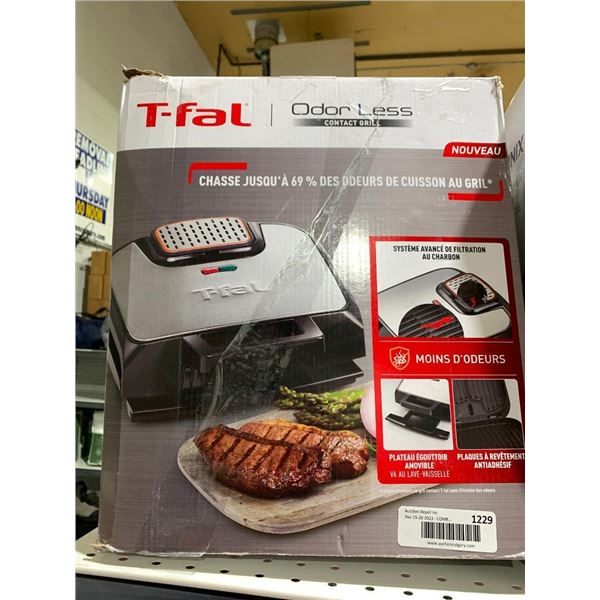 T-fal odor less contact grill