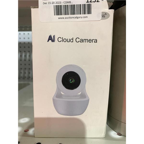 AI cloud camera in home security camera