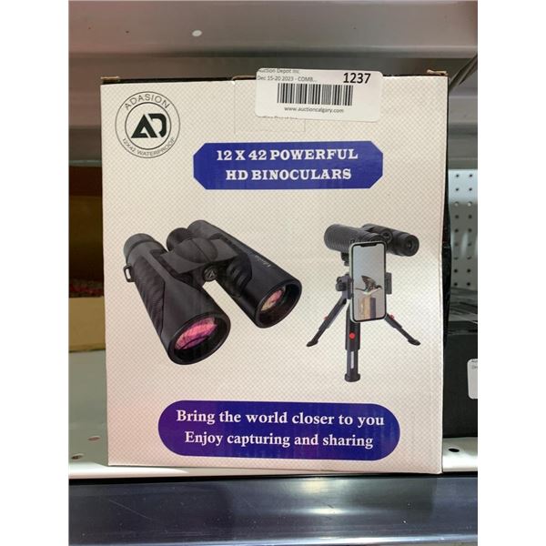 Adasion 12x42 water proof HD binoculars
