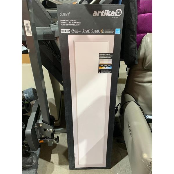 Artika Sunray Ultra Tin LED Panel Light Fixture 47.99x11.99"