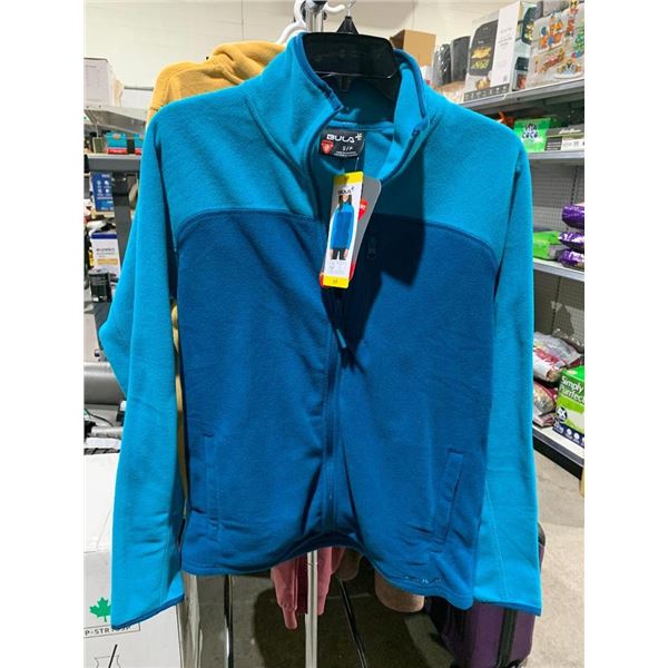 Bula womens fleece full zip sweater size small