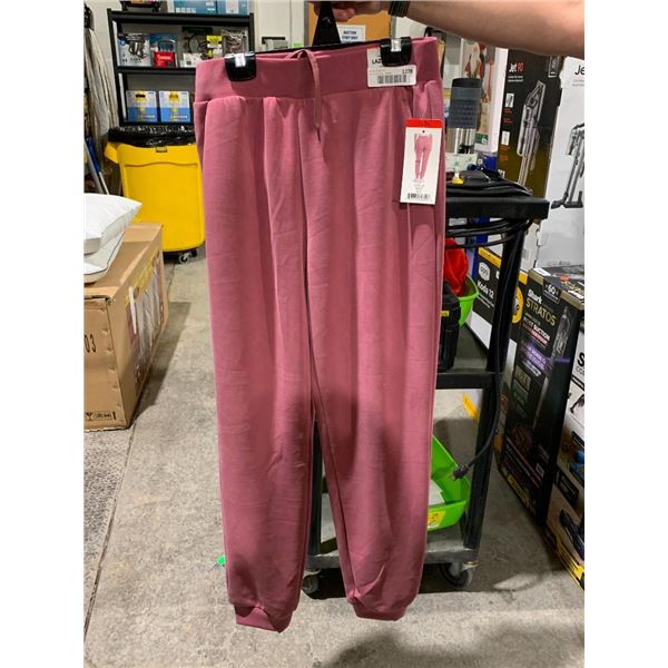 LazyPants ladies pink sweat pants size medium
