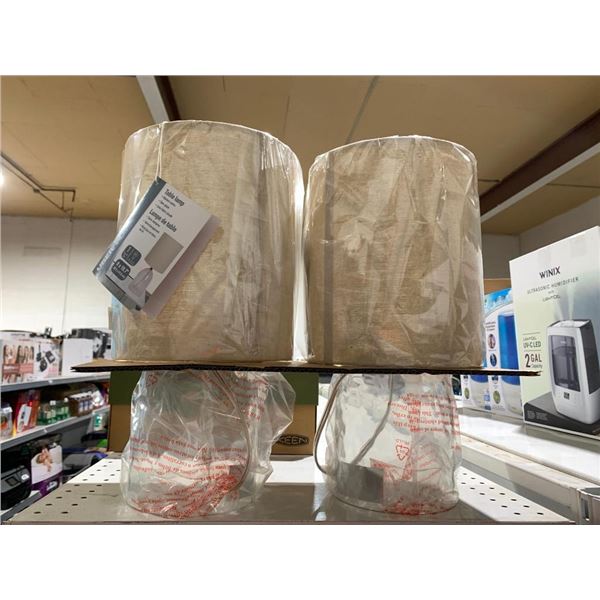 Modern series Table lamps, pack of 2