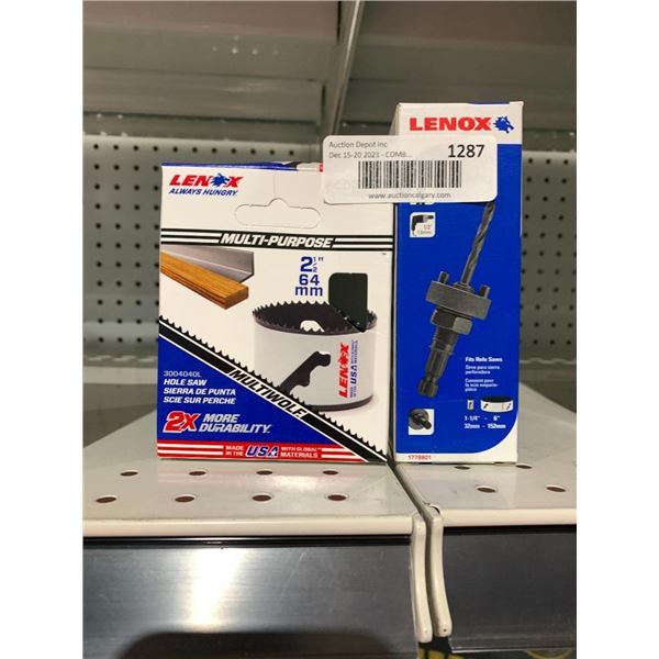 Lenox multi-purpose hole saw & mandrel