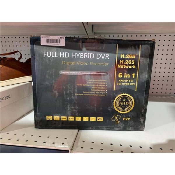 Full HD Hybrid dvr video recorder