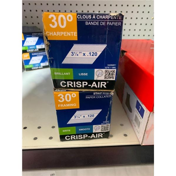 Crisp Air Strip Nails 3 1/4" x .120 Smooth Brite