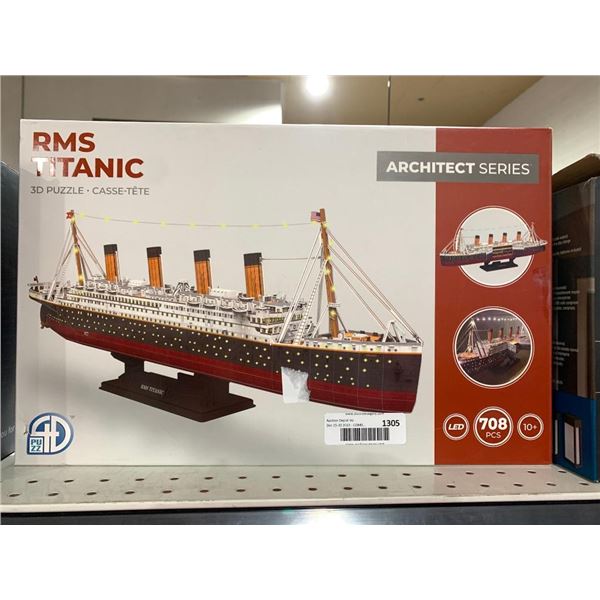 Architect Series RMS Titanic 3D Puzzle