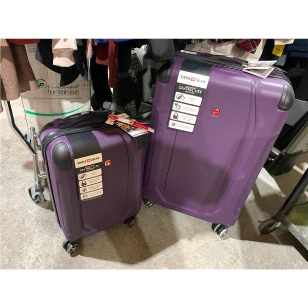 Swiss Gear 2 Piece Spinner Suitcase Set