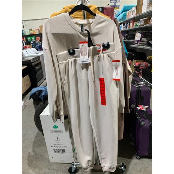 Lazy Pant 2 Pc Set Long Sleeve Top & Pant Size Medium