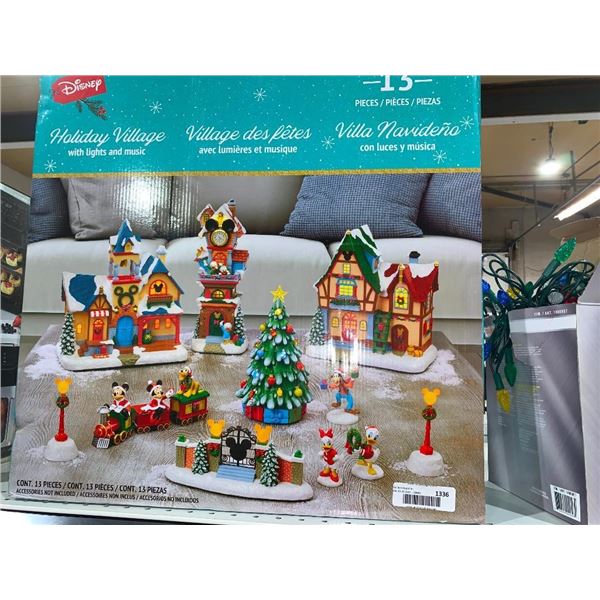 Disney Holiday Village with Lights & Music