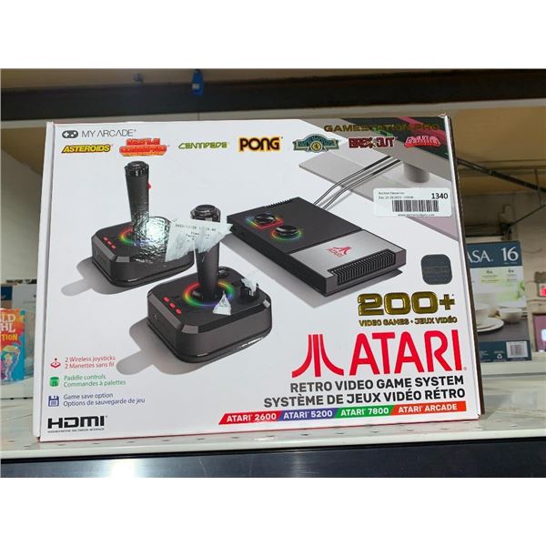 Atari Retro Video Game System 200+ Games