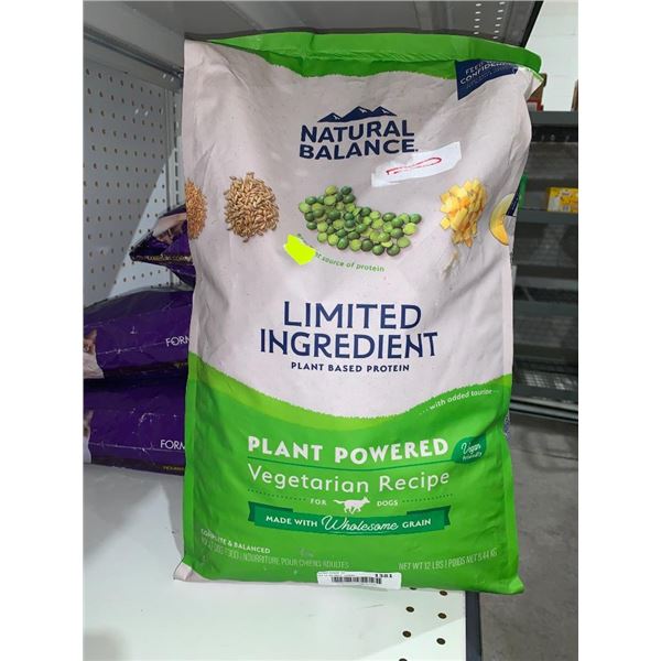 Natural Balance Limited Ingredients Plant Powered Vegetarian Recipe 12lb