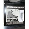 Image 2 : ICON StormHawk Riding Boot Grey Mens Size 9.5