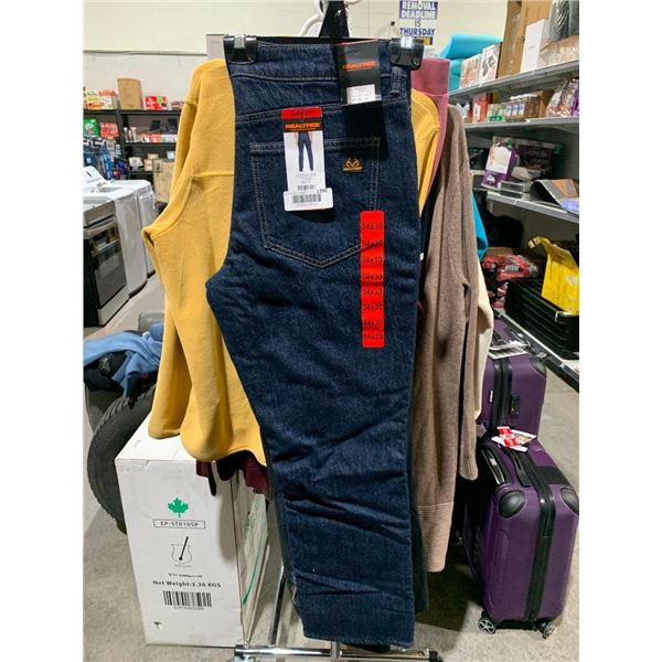 RealTree Mens Lined Denim Pants 34 x 30