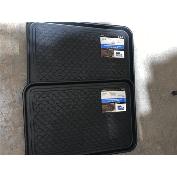 Lot of 2 Techo Boots Trays
