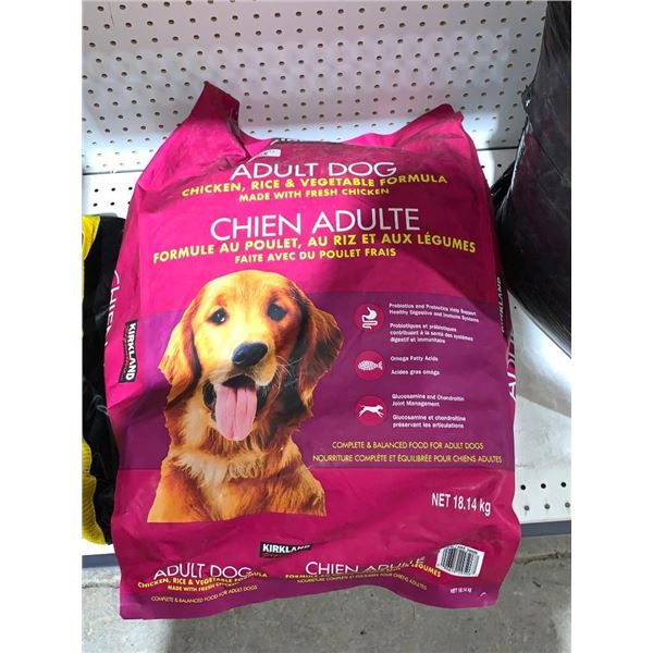 Kirkland Adult Dog Kibble 18.14kg Chicken Rice & Veg