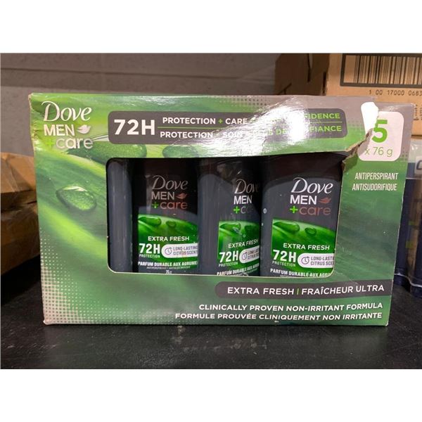 Dove Men's 72 Hour Protection Antiperspriant 5x76g