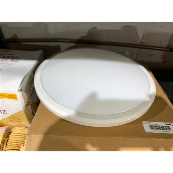 Lot of 2 Flushmount LED Light Fixtures