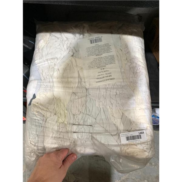 White T-Shirt Bag Of Rags