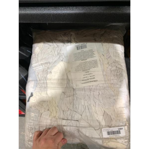 White T-Shirt Bag Of Rags