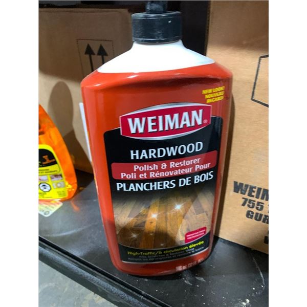Weiman Hardwood Polish & Restorer (6x946ml)