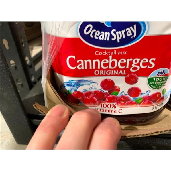 Ocean Spray Cranberry Cocktail 6x3L