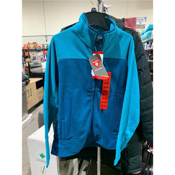 Fila Womens size Medium Bue Full Zip Fleece Sweater