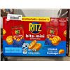 Image 1 : Ritz Bitz Cheese Sandwich Snack PAcks 30X42g