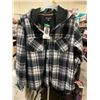 Image 1 : RealTree hooded plaid jacket Ladies size XL