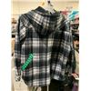 Image 3 : RealTree hooded plaid jacket Ladies size XL