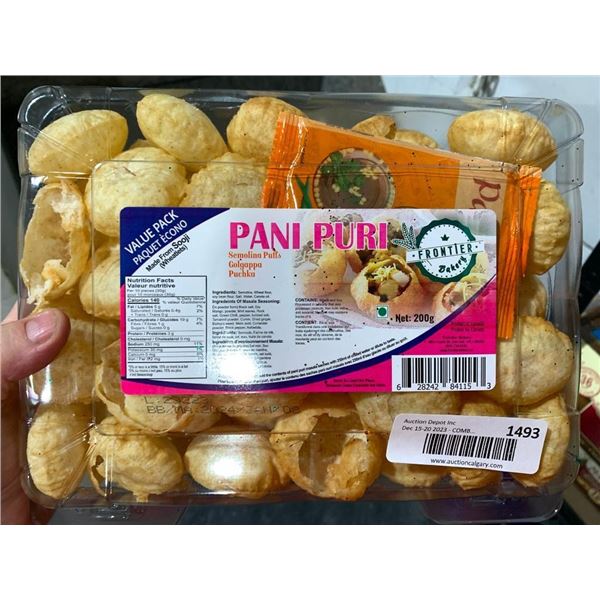 Pani Puri semolina puffs 5x200g