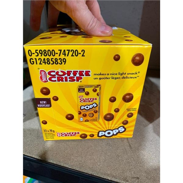 Coffee crisp pops chocolate snacks 12x70g