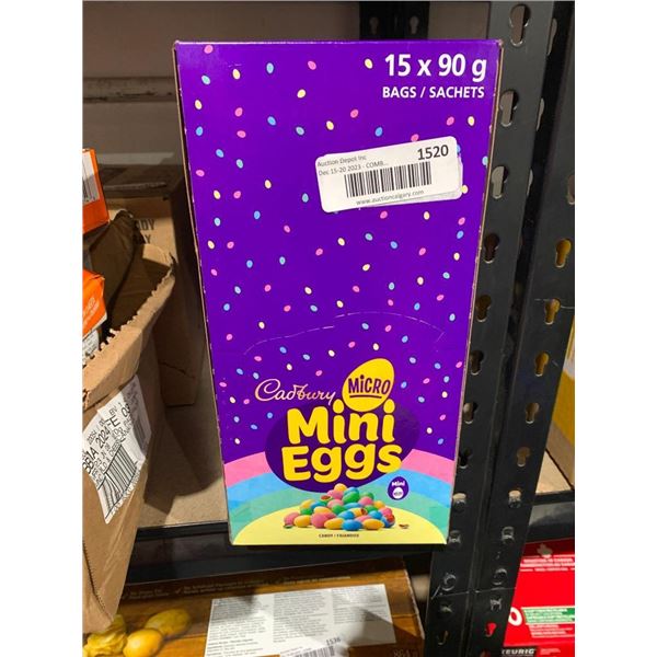 Cadbury micro mini eggs 15x90g