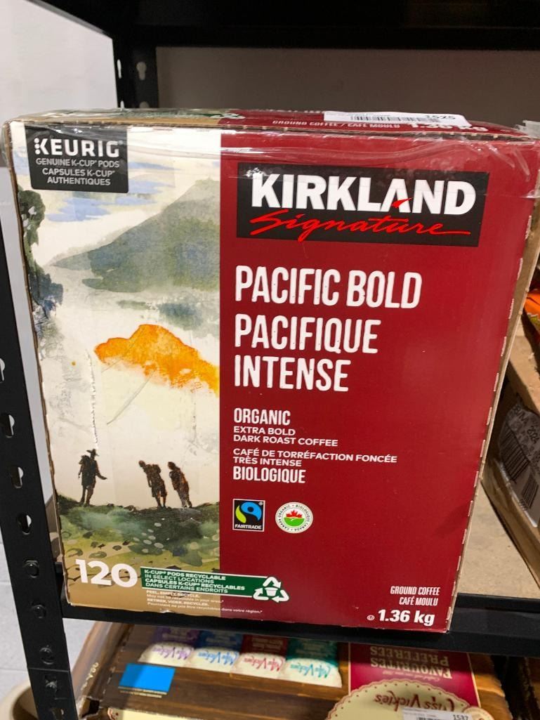 Kirkland signature Pacific Bold Keurig coffee pods, 120 pods