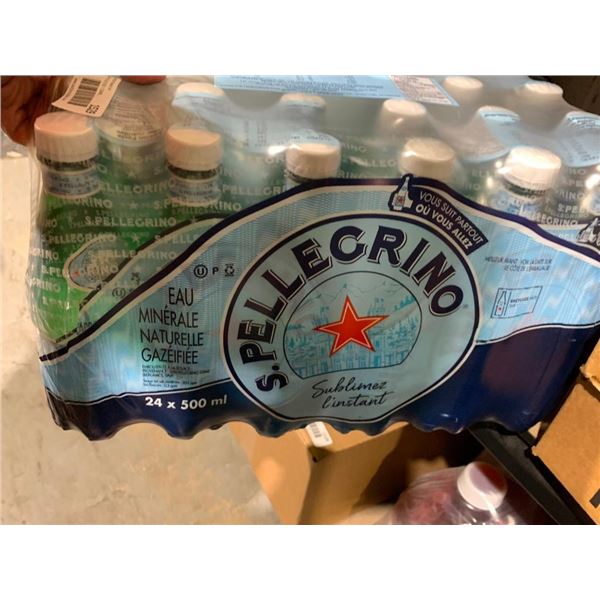 San Pellegrino carbonated natural mineral water 24x500ml